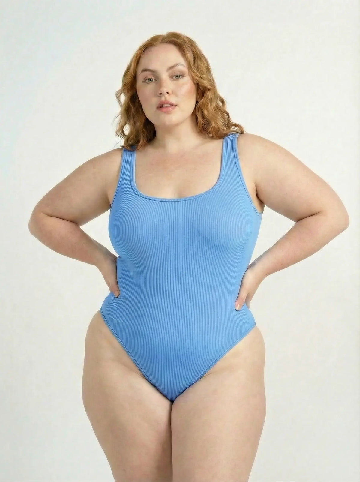 Ribbed Snatched Shapewear Bodysuit