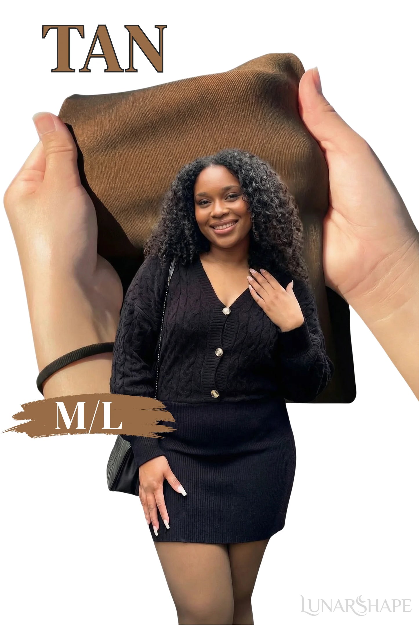 Magic Shaping Fleece Leggings with Translucent Tights Effect